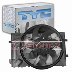 Tyc Dual Radiator & Condenser Fan Assembly For 2002-2004 Mercedes-benz C32 Vt. Fixed Price $302.68.
