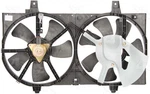 Dual Radiator And Condenser Fan Assembly-rad / Assy. 4 Seasons 75527. Fixed Price $203.99.