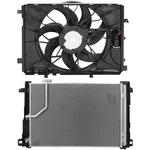Electric Ac Condenser Cooling Fan Kit For 2008-09 Mercedes-benz C230 10-16 E350. Fixed Price $240.81.