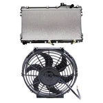 Pickoor Cooling Fan & Radiator Kit For Mazda Miata 1.6L 1992 1993. Fixed Price $88.97.