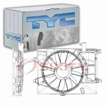 Tyc Dual Radiator & Condenser Fan Assembly 2014 Kia Forte Koup 2.0L L4 Iz. Fixed Price $119.96.