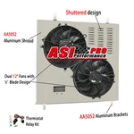Asi Aluminum Radiator Fan Shroud Fit 2003 07 Ford F250 F350 F450 6.0 Powerstroke. Fixed Price $129.00.