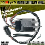 Radiator Control Fan Module For Audi A6 Quattro 2005-2011 V6 3.2L 4F0959501A. Fixed Price $55.99.