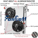 Fit 2010-12 Dodge Ram 2500 3500/4500 6.7L Cummin Diesel 4ROW Radiator+shroud Fan. Fixed Price $529.00.
