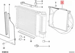 Genuine Bmw E30 Cabrio Coupe Sedan Wagon Radiator Fan Shroud Oem 17111712622. Fixed Price $121.84.