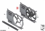 Genuine Mini Bmw Cooper Jcw One X1 F55 F56 F57 Fan Housing With 17428645860. Fixed Price $854.32.