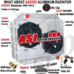 Asi Fit 1966-1979 Ford F100 F150 F250 F350 4 Row Radiator Shroud Fan Relay. Fixed Price $359.00.