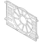 Genuine Audi Fan Shroud 8W0-121-207. Fixed Price $215.15.