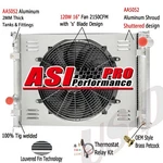 3-ROW Radiator Shroud Fan Fit 2009-15 Dodge Charger Challenger/chrysler 300 5.7L. Fixed Price $259.00.