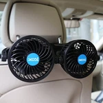 Xool Electric Car Fans For Rear Seat Passenger Portable Headrest 360 Degr.... Fixed Price $39.50.