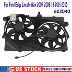 Dual Radiator Cooling Fan Assembly 2007-2015 Ford Edge Lincoln Mkx 622040. Fixed Price $80.00.
