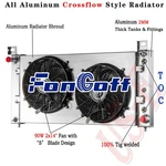 3ROW Radiator Shroud+fan Fit 99-13 Chevy Silverado 1500 2500 Gmc Sierra Yukon. Fixed Price $259.00.