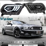 Vland Led Projector Headlights 2010-2014 Ford Mustang W/sequential Animation. Fixed Price $417.99.