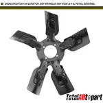 Engine Radiator Fan Blade For Jeep Wrangler 97-06 L6 4.0L Black Plastic 52027893. Fixed Price $48.67.