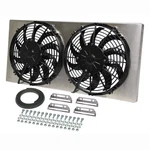 Derale Fan Assembly 16812; High Output Rad Shrouded 2X10 In. Dual Electric. Fixed Price $419.72.
