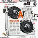 Fits 2010-2012 Dodge Ram 2500 3500 4500 5500 6.7L Mt Row Radiator & Shroud Fan. Fixed Price $559.00.