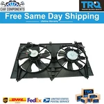 Trq New Dual Radiator & Condenser Fan Assembly For 2003-2007 Honda Accord. Fixed Price $118.05.