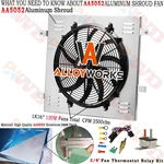 Aluminum Radiator Shroud Fan For 2018-2023 2022 2020 Jeep Wrangler 2.0L 3.0L 3.6. Fixed Price $99.00.