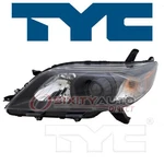 Tyc Left Headlight Assembly For 2011-2014 Toyota Sienna Electrical Lighting Bq. Fixed Price $151.24.