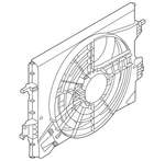 Genuine Nissan Fan Module 21481-5R00A. Fixed Price $277.47.