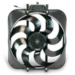 Flex-a-lite 16" Diameter Black Magic S-blade Electric Fan Adjustable Thermostat. Fixed Price $388.99.
