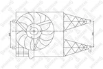 Stellox 1999-2005 Audi Tt Cooling Fan Assembly 1J0121205B. Fixed Price $87.58.