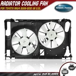 Dual Radiator Cooling Fan Assembly For Toyota RAV4 2006-2012 3.5L Built Japan. Fixed Price $136.49.
