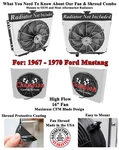 Champion Discount Shroud W/ 16" Fan 1969 1970 Ford Mustang. Fixed Price $238.31.