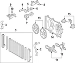 Genuine Toyota Fan Shroud 16711-0P140. Fixed Price $159.92.