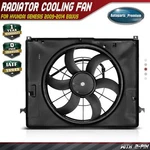 Single Radiator Cooling Fan Assembly W/shroud For Hyundai Genesis 09-14 Equus. Fixed Price $170.59.