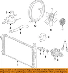 Gm Oem 18-23 Express 2500 Cooling Fan-upper Shroud 84372589. Fixed Price $98.04.