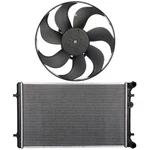 Radiator Cooling Fan Kit For 2011-2014 Volkswagen Clasico & 2000-2004 Audi Tt. Fixed Price $90.98.