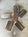 1968-1969 Ford Mustang Cougar Fan Blade 289 302 Boss C8SE-B Dated 68M. Fixed Price $100.00.