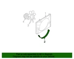 New Genuine Nissan Shroud Lower 214770W000 / 21477-0W000 Oem. Fixed Price $47.38.
