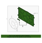 Genuine Volkswagen Fan Shroud 5QM-121-205-J. Fixed Price $349.99.