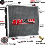 Asi 4ROW Aluminum Radiator For 1996-02 Toyota 4RUNNER 2.7 3.4L L4 Cylinder V6. Fixed Price $259.00.