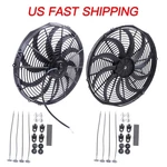 Radiator Condenser Cooling Fan 16" Inch Universal For 2005-2015 Chrysler 300 12V. Fixed Price $64.71.