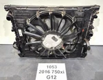 16-19 Oem Bmw G12 750 Engine N63R Main Radiators Cooling Fan Assembly Set 36K. Fixed Price $600.00.