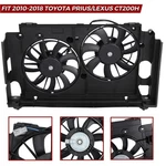 Ac Radiator Condenser Cooling Dual Fan For 2010-2018 Toyota Prius V Lexus CT200H. Fixed Price $75.99.