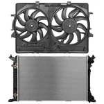 Electric Engine Radiator Cooling Fan Kit Lh Rh Side For 2011-2017 Audi Q5. Fixed Price $156.49.