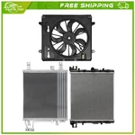 Radiator A/c Condenser Cooling Fan For 2007 2008 2009 2010 2011 Jeep Wrangler. Fixed Price $197.33.
