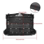 Labwork Radiator Support Without Motor Ford Maverick 2022 2023 NZ6Z8B45. Fixed Price $216.03.