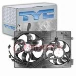 Tyc Dual Radiator & Condenser Fan Assembly For 1999-2005 Volkswagen Jetta Ht. Fixed Price $178.16.