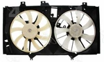 Four Seasons Dual Radiator And Condenser Fan Assembly P/N:76360. Fixed Price $311.00.