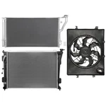 Electric Radiator Condenser Cooling Fan Kit For 2011-2013 Kia Optima 2.4L 2359CC. Fixed Price $182.28.