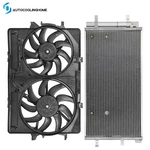 A/c Condenser & Cooling Fan Assembly Kit For 2009-2016 Audi A4 2010-2016 A5. Fixed Price $152.24.