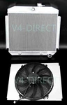 3ROW Radiator Shroud Fan Fits 1955-1957 Chevy Bel Air/del Ray 150 210 6 Cylinder. Fixed Price $259.00.