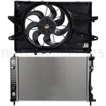 For 2010-2017 Chevy Equinox 2.4L Front Side Radiator & Cooling Fan Kit. Fixed Price $141.98.