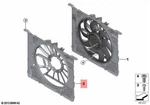 Genuine Bmw Alpina B7 G11 G12 G30 G31 Fan Cowl With Acoustic Ring 17428638431. Fixed Price $227.61.