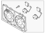 Genuine Mazda Engine Cooling Fan Assembly SH9H-15-025. Fixed Price $552.21.